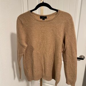 Charter Club 100% Cashmere Light Brown Sweater Size xl